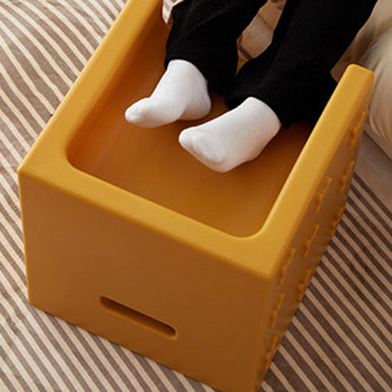 Modern Minimalist PE Plastic Square Decorative Multifunctional Highly Practical Side Table For Living Room &amp; Bedroom