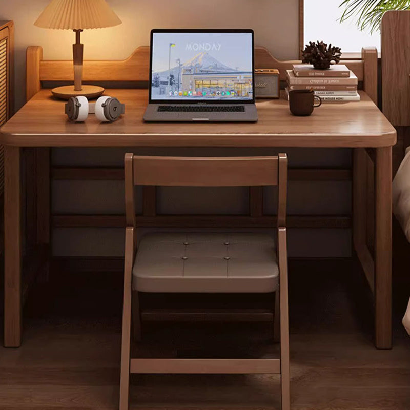 Modern Minimalist Wooden Rectangular Desk For Home Office
