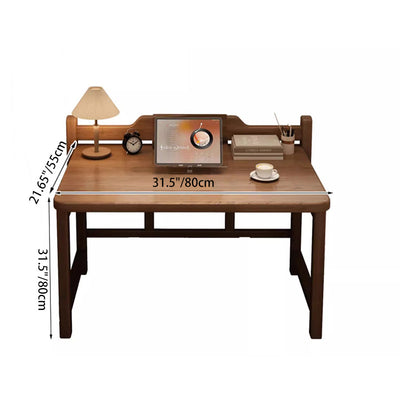 Modern Minimalist Wooden Rectangular Desk For Home Office