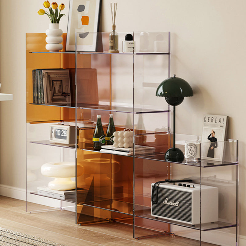 Modern Minimalist PC Rectangular Side Table 2/3-Tier For Living Room