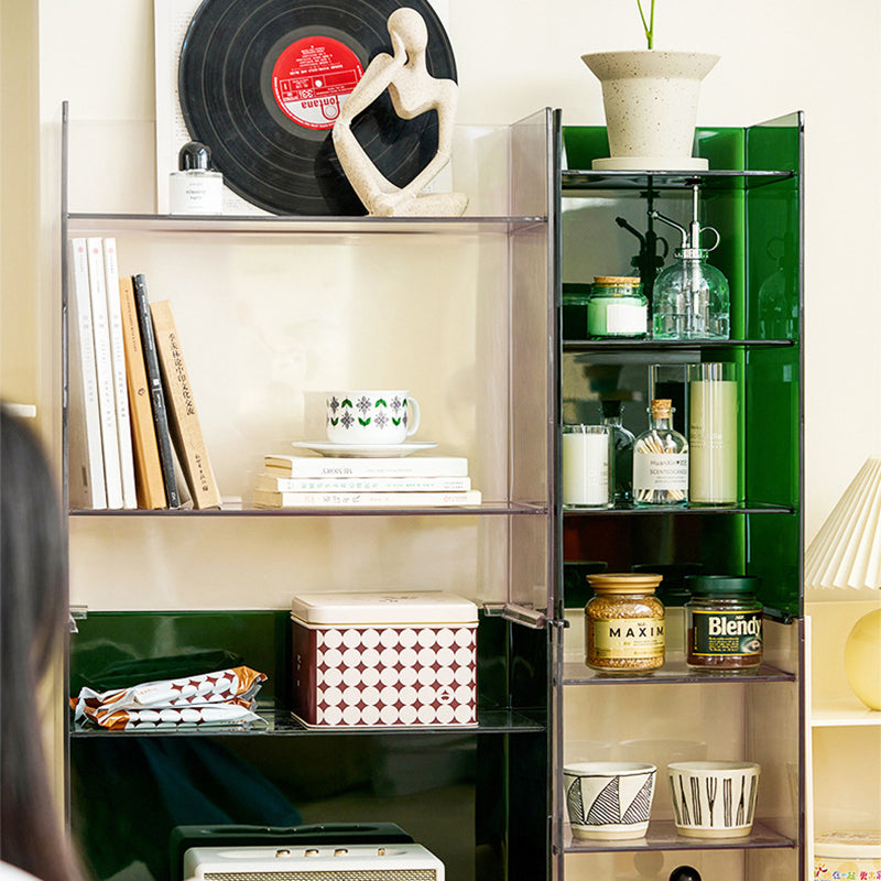 Modern Minimalist PC Rectangular Side Table 2/3-Tier For Living Room