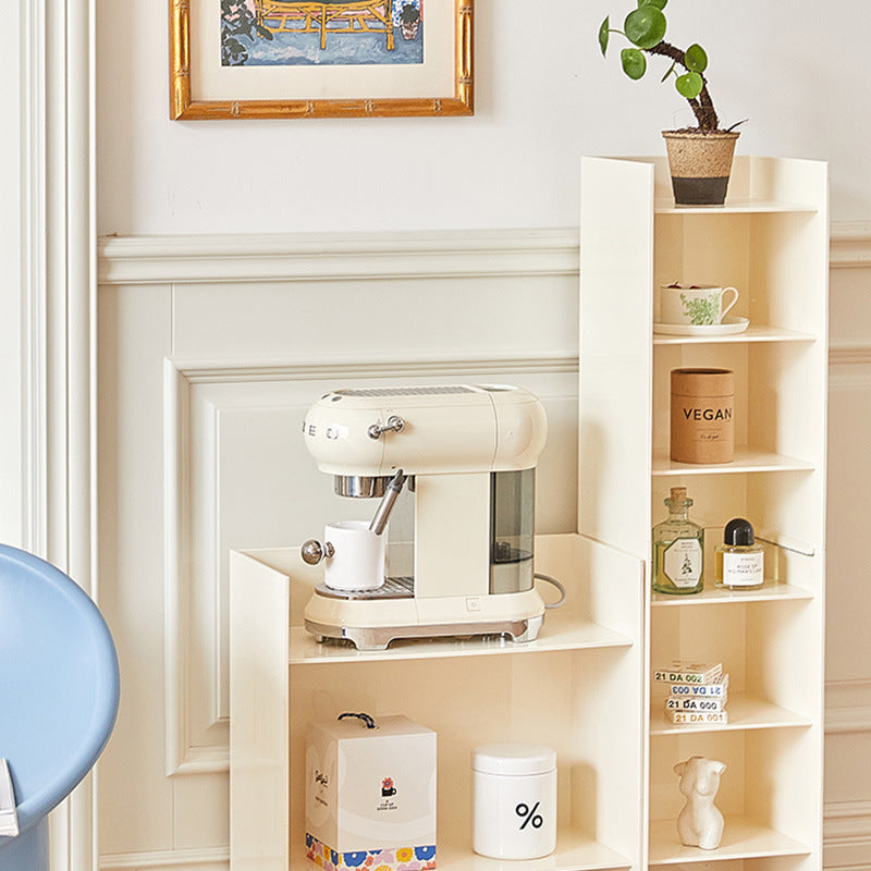 Modern Minimalist PC Rectangular Side Table 2/3-Tier For Living Room