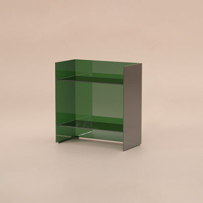 Modern Minimalist PC Rectangular Side Table 2/3-Tier For Living Room