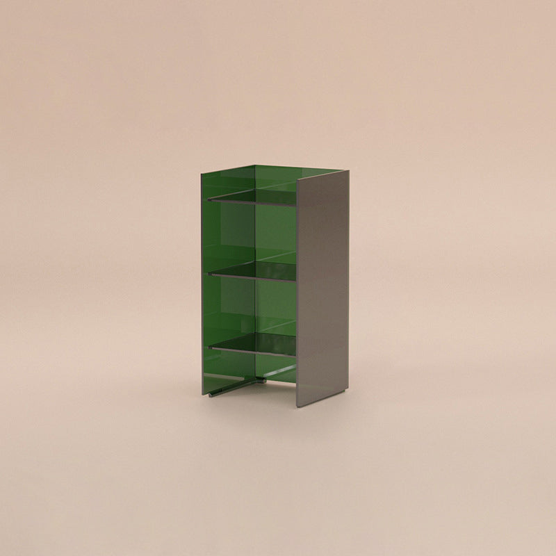 Modern Minimalist PC Rectangular Side Table 2/3-Tier For Living Room