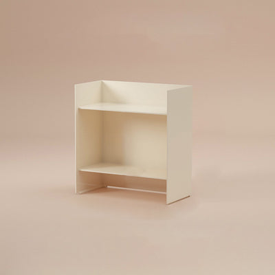 Modern Minimalist PC Rectangular Side Table 2/3-Tier For Living Room