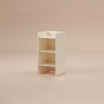 Modern Minimalist PC Rectangular Side Table 2/3-Tier For Living Room