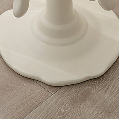 Contemporary Nordic Resin Waterdrop & Round Side Table For Living Room & Bedroom