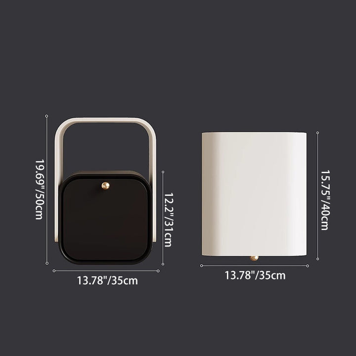 Table de chevet carrée moderne minimaliste en planche et bois avec 1 tiroir pour chambre et salon 