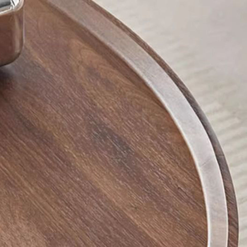 Moderner minimalistischer MDF- &amp; Eisen-Kaffeetisch in Mangofruchtform für Schlafzimmer &amp; Wohnzimmer 