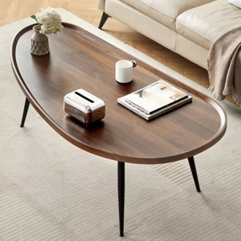 Moderner minimalistischer MDF- &amp; Eisen-Kaffeetisch in Mangofruchtform für Schlafzimmer &amp; Wohnzimmer 