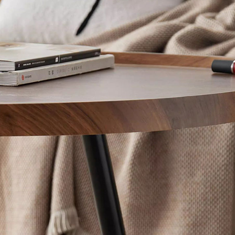 Moderner minimalistischer MDF- &amp; Eisen-Kaffeetisch in Mangofruchtform für Schlafzimmer &amp; Wohnzimmer 