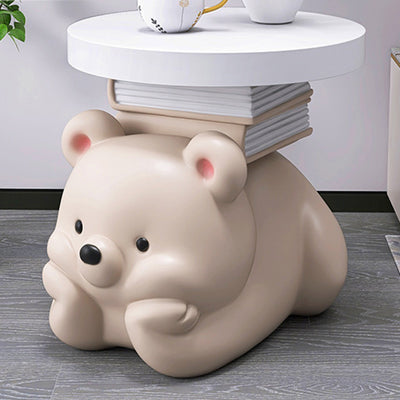Zeitgenössischer kreativer Beistelltisch in Bärenform für Schlafzimmer- und Wohnzimmerdekoration 