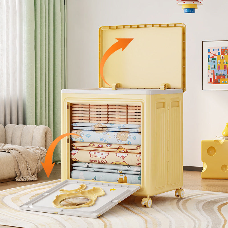 Moderner Art Deco Cartoon Astronaut Rechteckiger PP Kunststoff Faltbarer Beweglicher Aufbewahrungsschrank 1-Schrank Für Schlafzimmer 