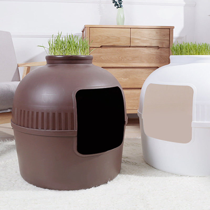 Modern Minimalist Detachable Wine Jar PP Plastic Resin Washable Dog &amp; Cat Bed 1- Tier For Living Room