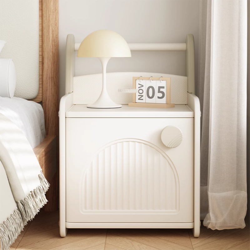 Armoire de rangement carrée pour enfants en HDPE, style Art déco moderne, écologique, 1 compartiment, pour salon et chambre à coucher 