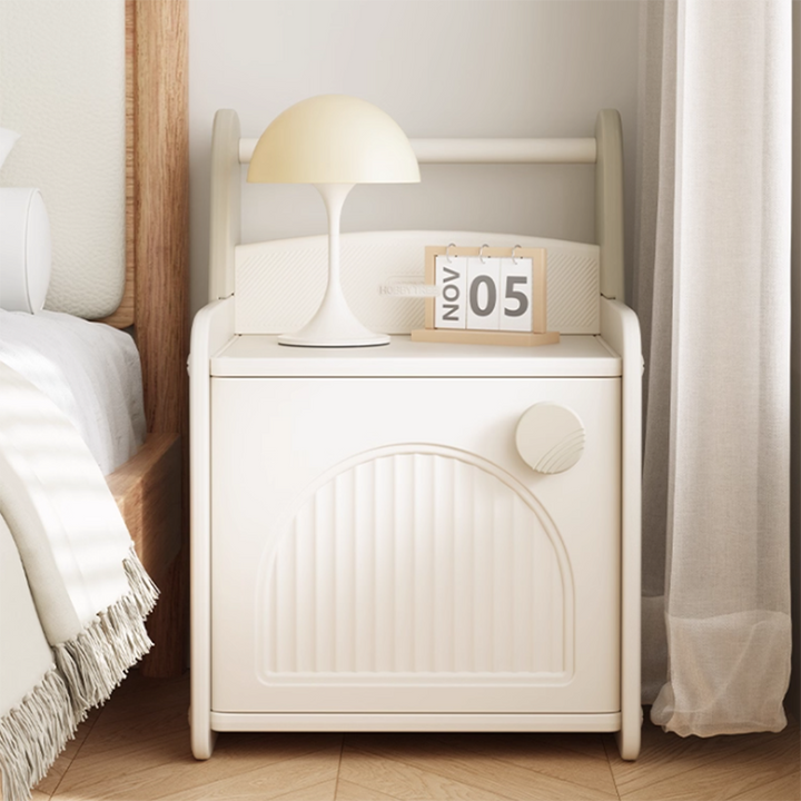 Armoire de rangement carrée pour enfants en HDPE, style Art déco moderne, écologique, 1 compartiment, pour salon et chambre à coucher 