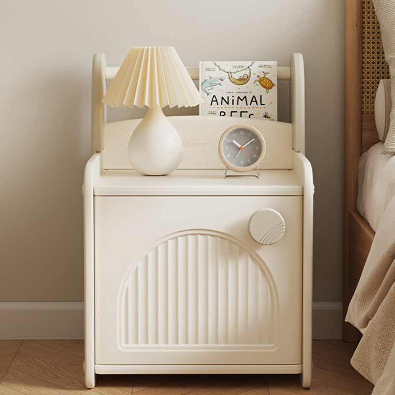 Armoire de rangement carrée pour enfants en HDPE, style Art déco moderne, écologique, 1 compartiment, pour salon et chambre à coucher 