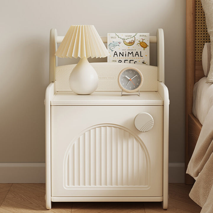 Armoire de rangement carrée pour enfants en HDPE, style Art déco moderne, écologique, 1 compartiment, pour salon et chambre à coucher 