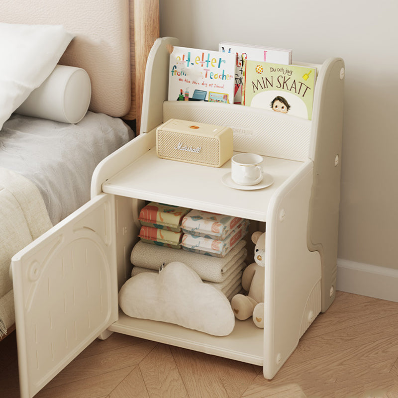 Armoire de rangement carrée pour enfants en HDPE, style Art déco moderne, écologique, 1 compartiment, pour salon et chambre à coucher 