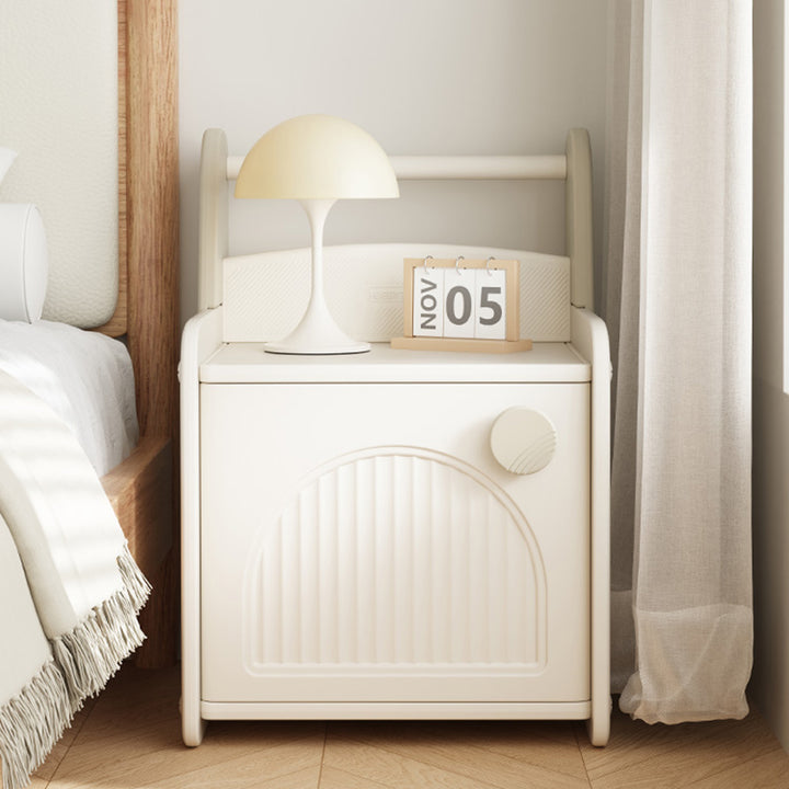 Armoire de rangement carrée pour enfants en HDPE, style Art déco moderne, écologique, 1 compartiment, pour salon et chambre à coucher 