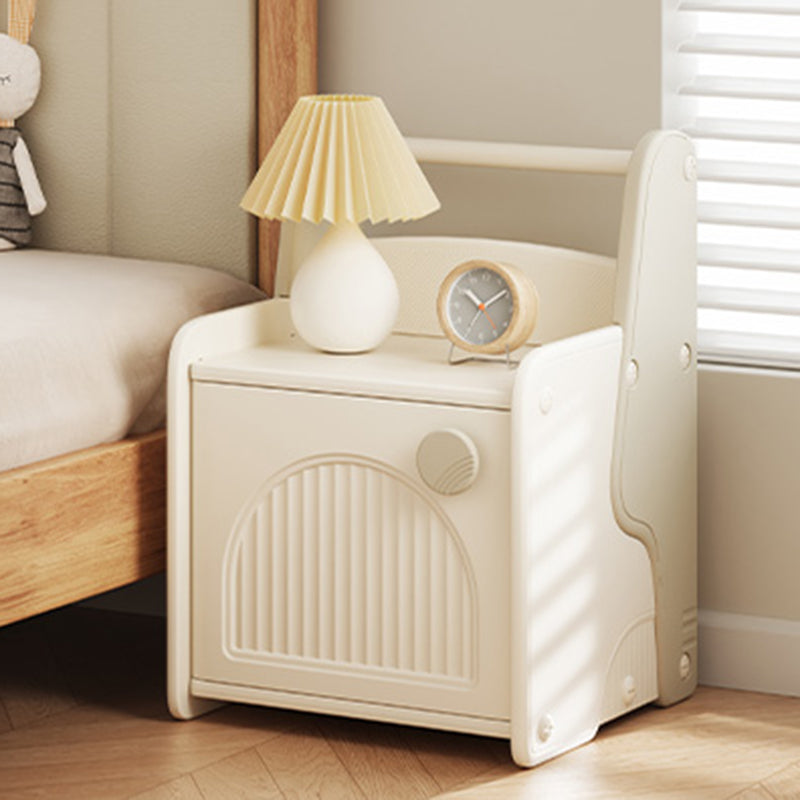 Armoire de rangement carrée pour enfants en HDPE, style Art déco moderne, écologique, 1 compartiment, pour salon et chambre à coucher 