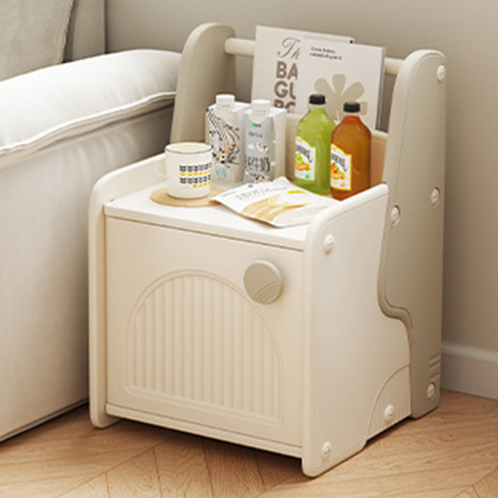 Modern Art Deco Eco-Friendly HDPE Square Kids Storage Cabinet 1-Cabinet For Living Room & Bedroom