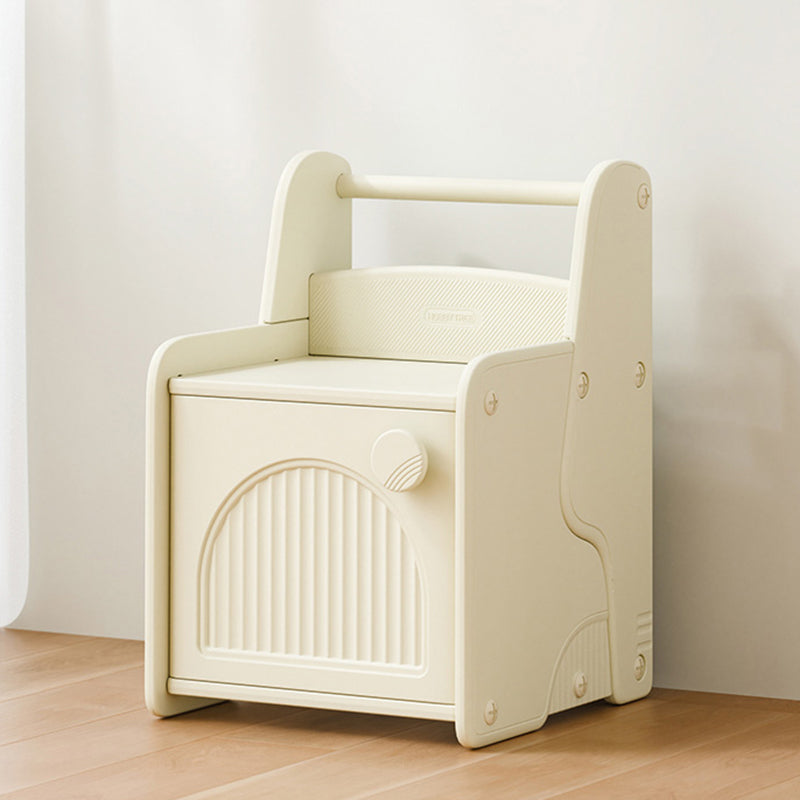 Armoire de rangement carrée pour enfants en HDPE, style Art déco moderne, écologique, 1 compartiment, pour salon et chambre à coucher 