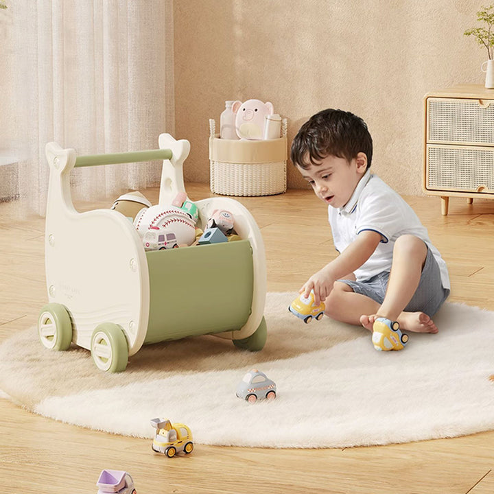Contemporary Creative Whale-Shaped Eco-Friendly HDPE Movable Kids Storage Cabinet 1-Storage For Living Room &amp; Bedroom