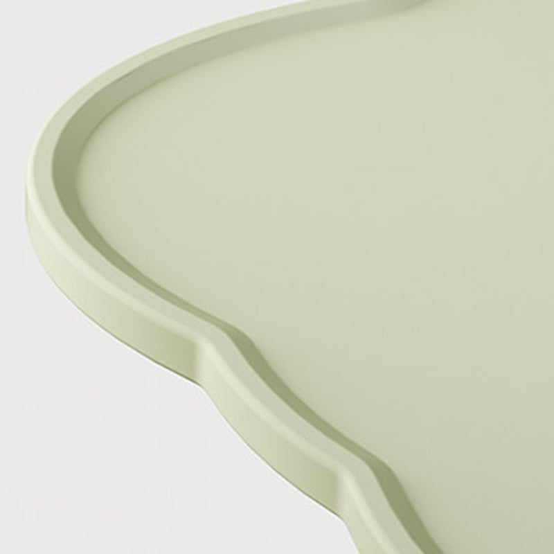 Zeitgenössischer Nordic Clover umweltfreundlicher HDPE beweglicher Endtisch 2-stufig für Wohnzimmer &amp; Schlafzimmer 