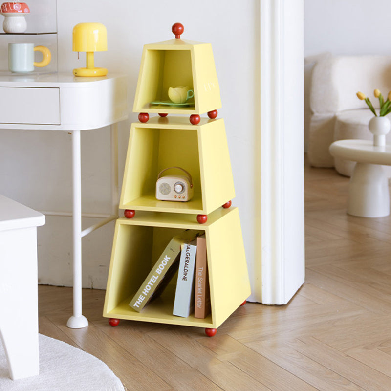 Contemporary Creative Pyramid MDF Dopamine Display Storage Shelf 3-Tie ...