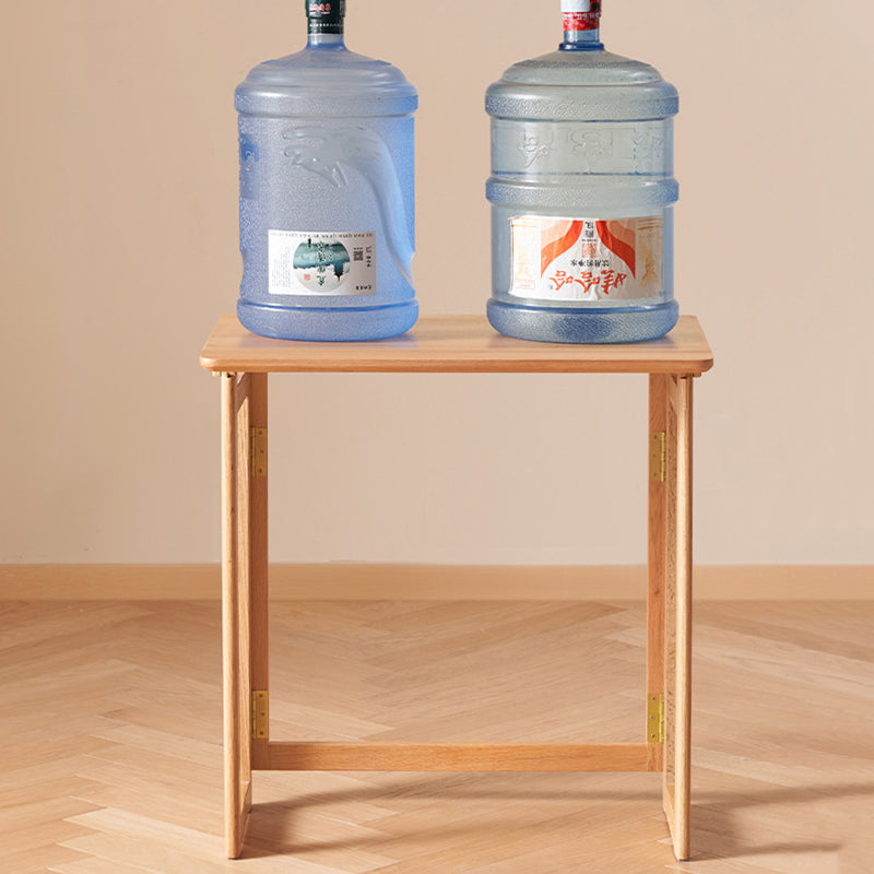 Moderner minimalistischer rechteckiger Klappschreibtisch aus rotem Eichenholz mit 1-stufigem Stauraum für das Home Office 