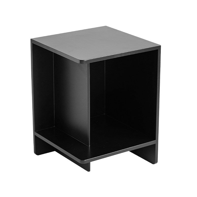 Zeitgenössischer skandinavischer rechteckiger MDF-Kaffeetisch mit versetztem Design, 2-stufig, für Wohnzimmer &amp; Schlafzimmer 
