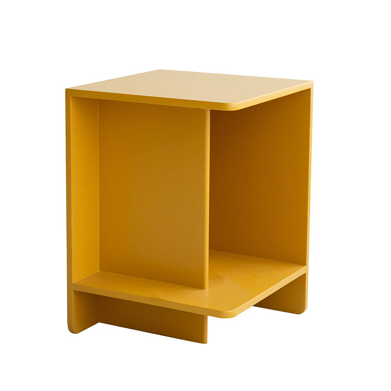 Zeitgenössischer skandinavischer rechteckiger MDF-Kaffeetisch mit versetztem Design, 2-stufig, für Wohnzimmer &amp; Schlafzimmer 