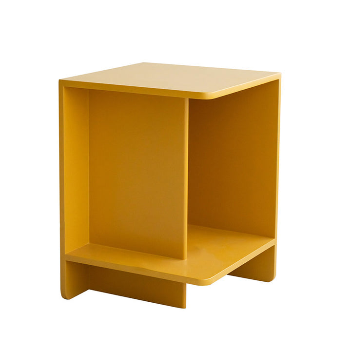 Zeitgenössischer skandinavischer rechteckiger MDF-Kaffeetisch mit versetztem Design, 2-stufig, für Wohnzimmer &amp; Schlafzimmer 