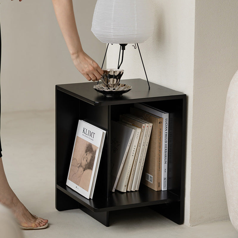 Zeitgenössischer skandinavischer rechteckiger MDF-Kaffeetisch mit versetztem Design, 2-stufig, für Wohnzimmer &amp; Schlafzimmer 