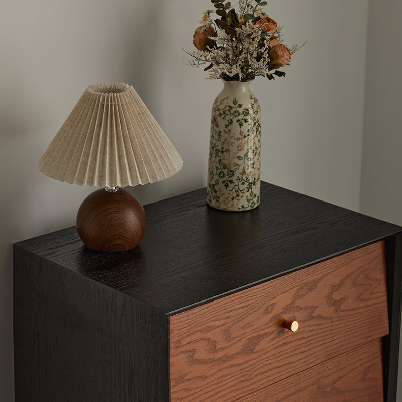 Armoire de rangement traditionnelle française rectangulaire en bois massif, contreplaqué, pin et acier au carbone, avec 4/5 tiroirs, pour salon et chambre 