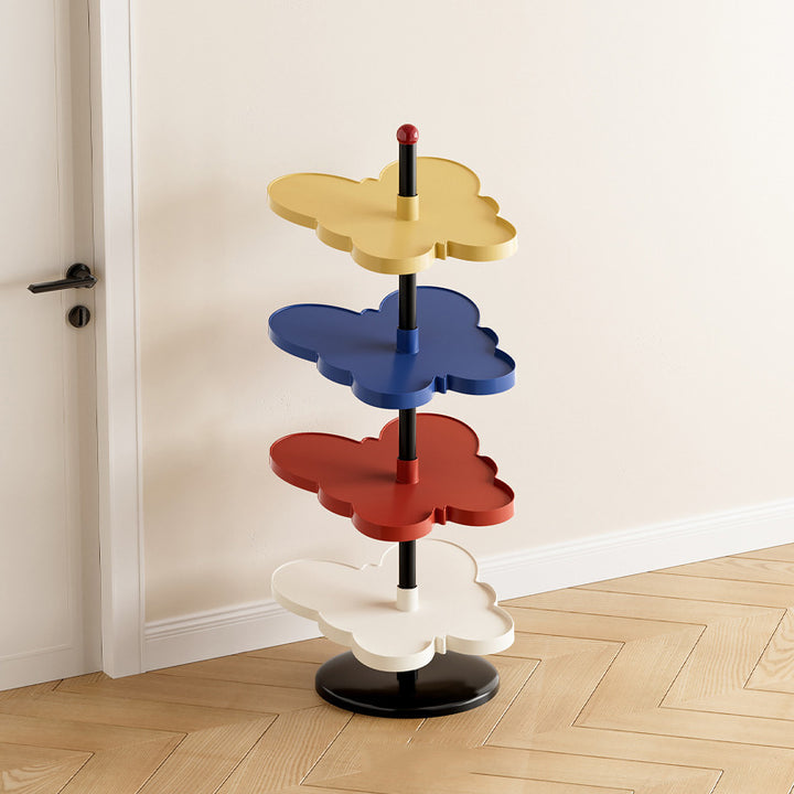 Modern Art Deco PP Plastic Stainless Steel Butterfly Space-Saving Lightweight Shoe Storage Rack 2/3/4/5-Tier For Entryway &amp; Hallway