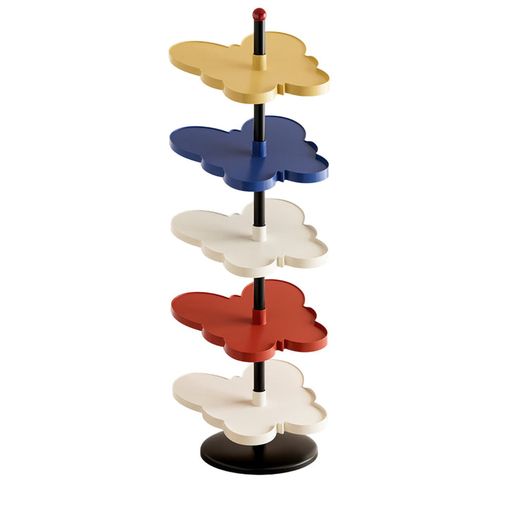 Modern Art Deco PP Plastic Stainless Steel Butterfly Space-Saving Lightweight Shoe Storage Rack 2/3/4/5-Tier For Entryway &amp; Hallway