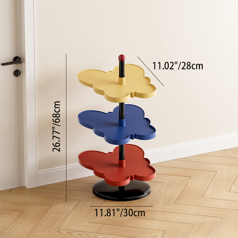 Modern Art Deco PP Plastic Stainless Steel Butterfly Space-Saving Lightweight Shoe Storage Rack 2/3/4/5-Tier For Entryway &amp; Hallway