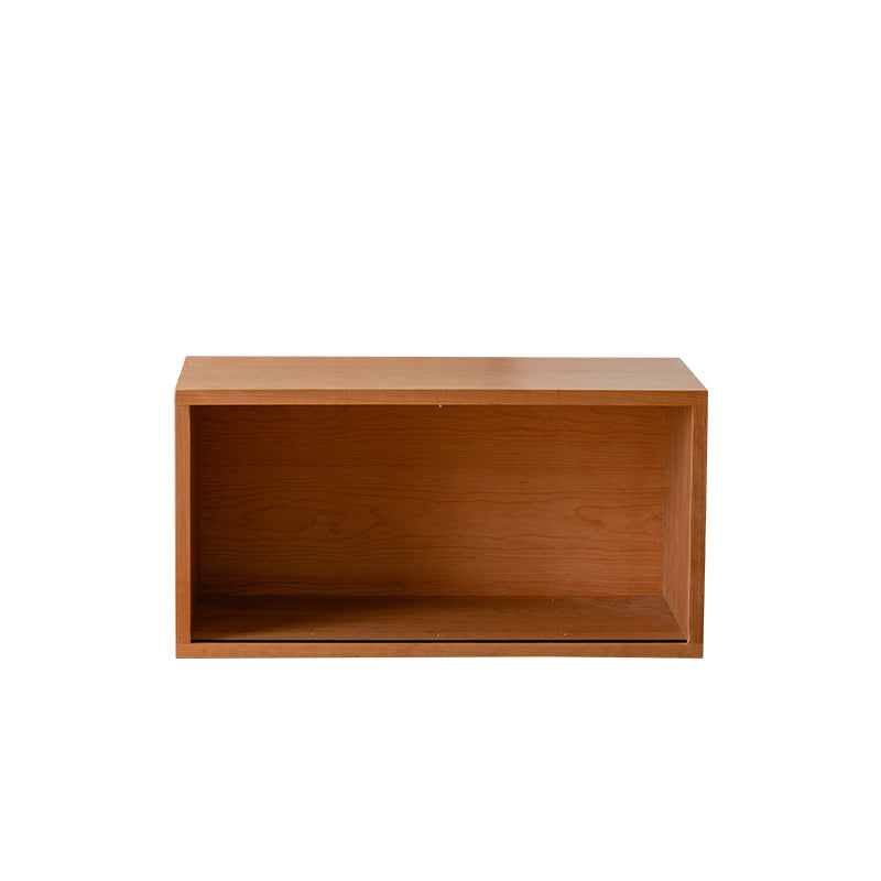 Traditional Japanese Cherry Wood Rectangular Side Table 1-Tier For Living Room
