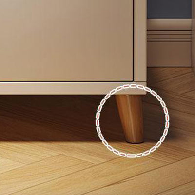 Table de chevet cylindrique carré en bois massif MDF minimaliste moderne avec 1/2/3 tiroirs pour chambre 