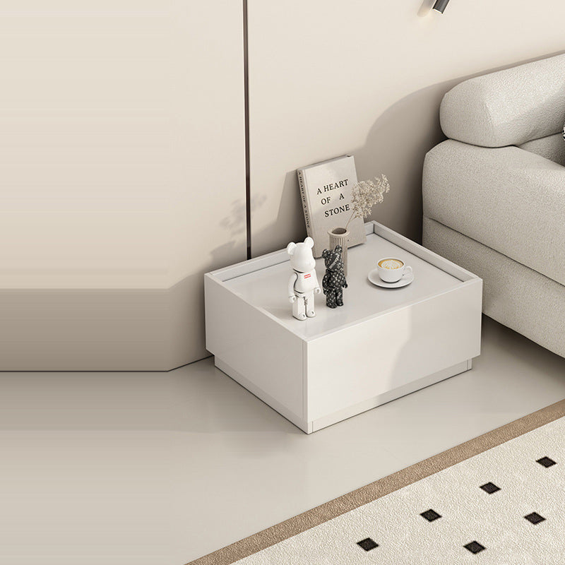 Table de nuit modulaire rectangulaire en bois d&