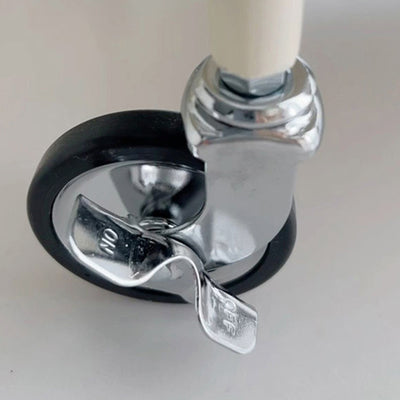 Table d'appoint mobile ovale en métal et verre trempé minimaliste moderne à 2 niveaux pour salon 