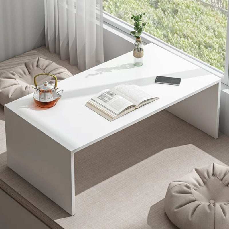 Traditional Japanese Medium-Density Fiberboard Rectangular Tea Table 1-Tier For Living Room