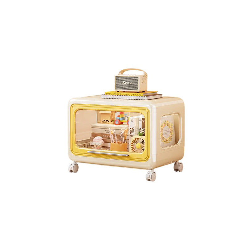 Contemporary Creative PET Slanted Rectangular Storage Cabinet 1-Cabinet For Living Room