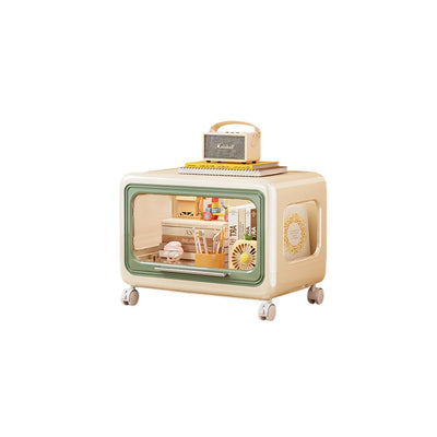 Contemporary Creative PET Slanted Rectangular Storage Cabinet 1-Cabinet For Living Room