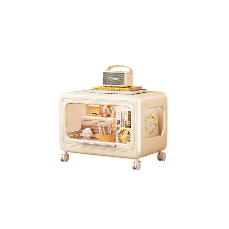 Contemporary Creative PET Slanted Rectangular Storage Cabinet 1-Cabinet For Living Room