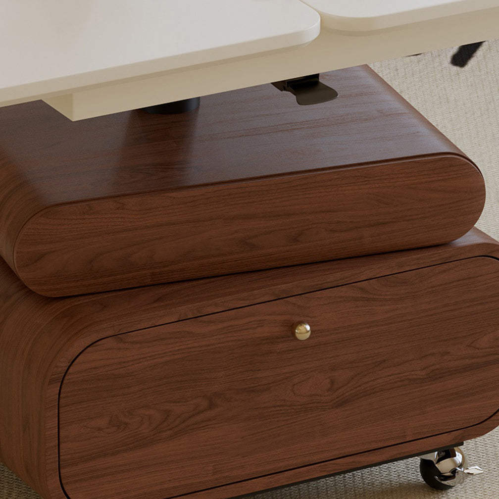 Table basse relevable ronde carrée en bois massif traditionnel chinois avec quincaillerie, à 1 niveau, pour salon 