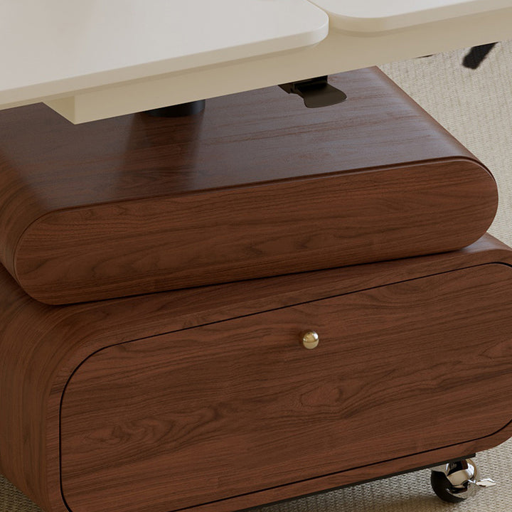 Table basse relevable ronde carrée en bois massif traditionnel chinois avec quincaillerie, à 1 niveau, pour salon 