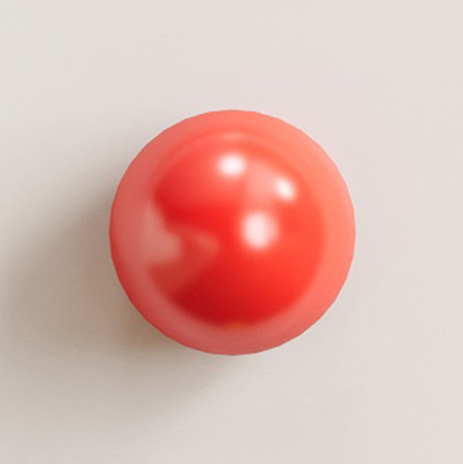 Contemporary Creative Solid Wood Cat Scratch Leather Metal Spherical Rounded Rectangular Nightstand With 2 Drawers For Bedroom